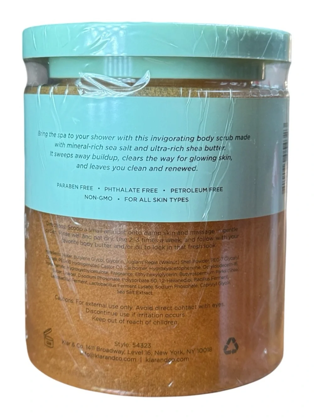 Botibae Firming & Toning Body Scrub Shea‎ Butter Sea Salt 500g